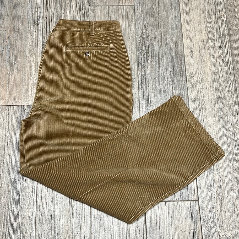 St. John’s Bay Mens Corduroy Jeans Tan Size 42 X 32
